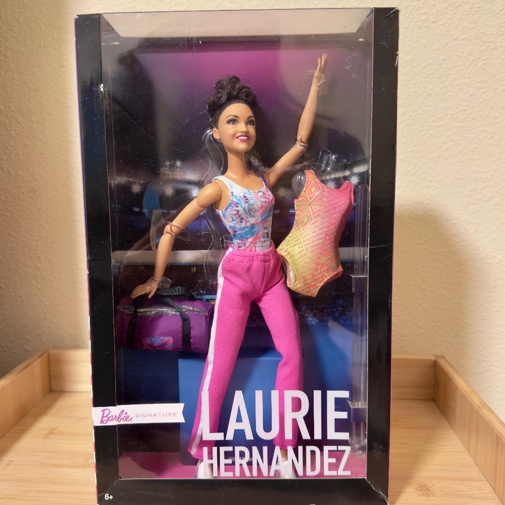 Barbie Signature Laurie Hernandez 2016 Olympic Gymnast Doll | Limited Edition